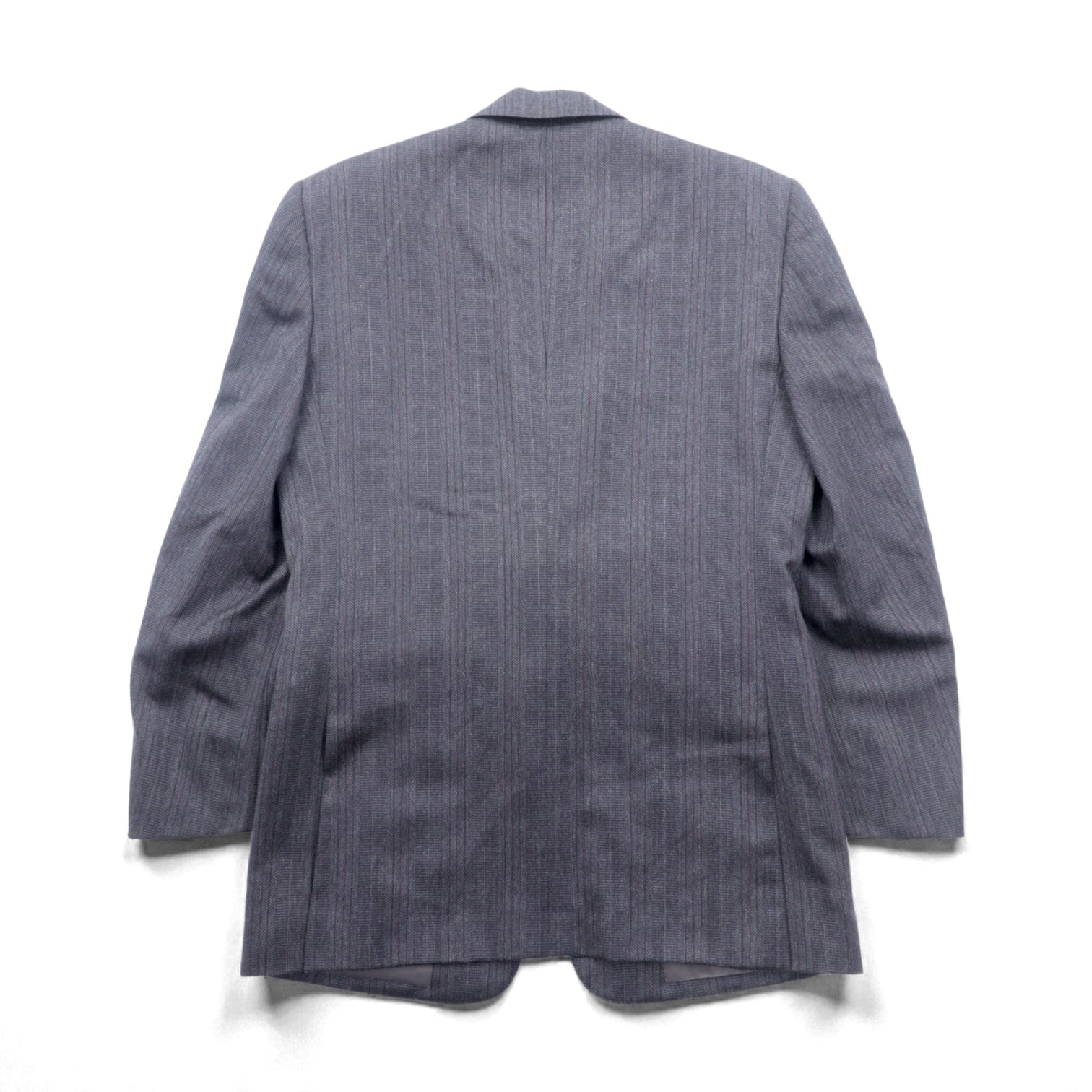 Christian Dior MONSIEUR 2Bテーラードジャケット S グレー ストライプ ウール オールド 日本製