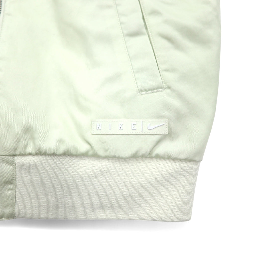 NIKE Sportswear Essential Reversible MA-1 Varsity Bomber Jacket Flight Jacket XS White Green Nylon Quilted FN3168-020