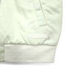 NIKE Sportswear Essential Reversible MA-1 Varsity Bomber Jacket Flight Jacket XS White Green Nylon Quilted FN3168-020