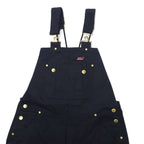 Dickies Duck Overalls Size 34 Black Cotton G6541BK