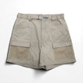 Columbia PFG フィッシングショーツ カーゴショーツ ハーフパンツ M ベージュ コットン FM4011