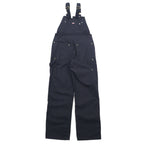 日本然リトテ-古着オンライン-Dickies ダック オーバーオール 34 ブラック コットン G6541BK-Dickies Duck Overalls 34 Black Cotton G6541BK
