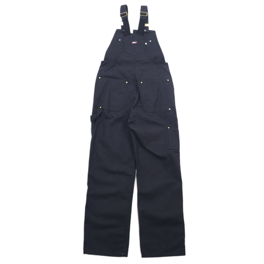 Dickies ダック オーバーオール 34 ブラック コットン G6541BK