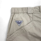 Columbia PFG フィッシングショーツ カーゴショーツ ハーフパンツ M ベージュ コットン FM4011