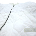 NIKE Sportswear Essential Reversible MA-1 Varsity Bomber Jacket Flight Jacket XS White Green Nylon Quilted FN3168-020
