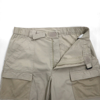Columbia PFG Fishing Shorts Cargo Shorts Half Pants M Beige Cotton FM4011