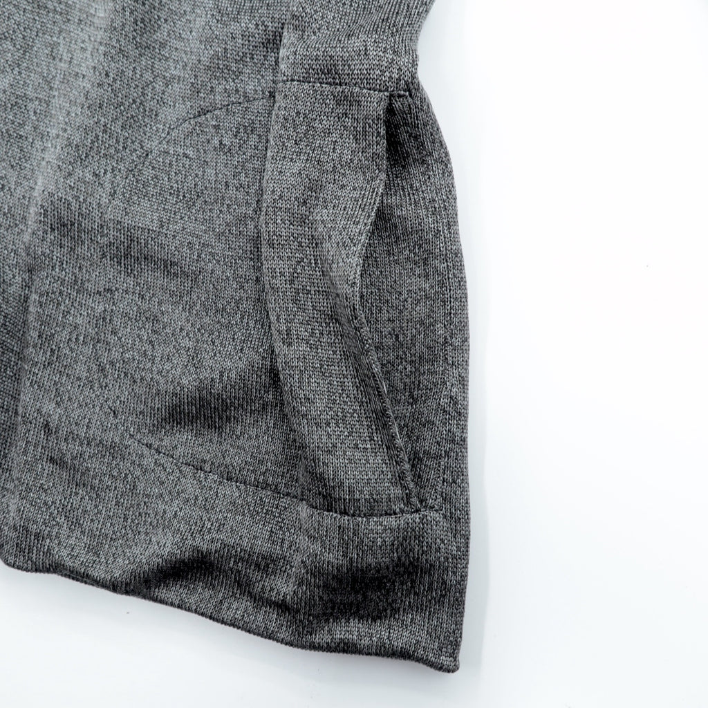 EMPORIO ARMANI シルキーニット テーラードジャケット M グレー イタリア製