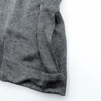 EMPORIO ARMANI シルキーニット テーラードジャケット M グレー イタリア製