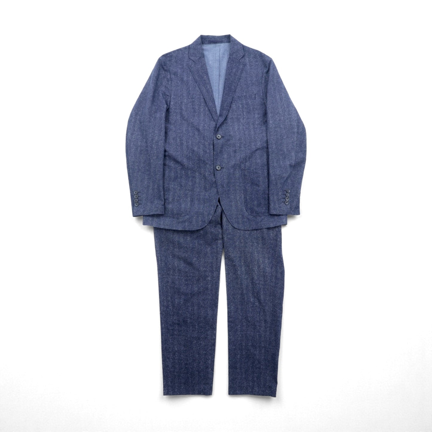 DESIGNWORKS イージー ストレッチ スーツ セットアップ M ネイビー 0340-09-82020