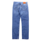 Levi's 511 Slim Fit Denim Pants Size 32 Blue Cotton Stretch Zipper Fly 04511-3247