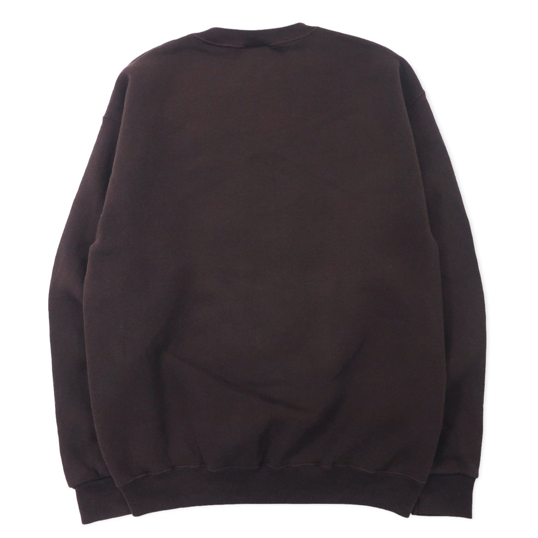 LOGO 7 Made in USA 90s Printed Sweatshirt M Brown Cotton Fleece CAPE COD