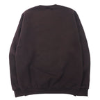 LOGO 7 Made in USA 90s Printed Sweatshirt M Brown Cotton Fleece CAPE COD