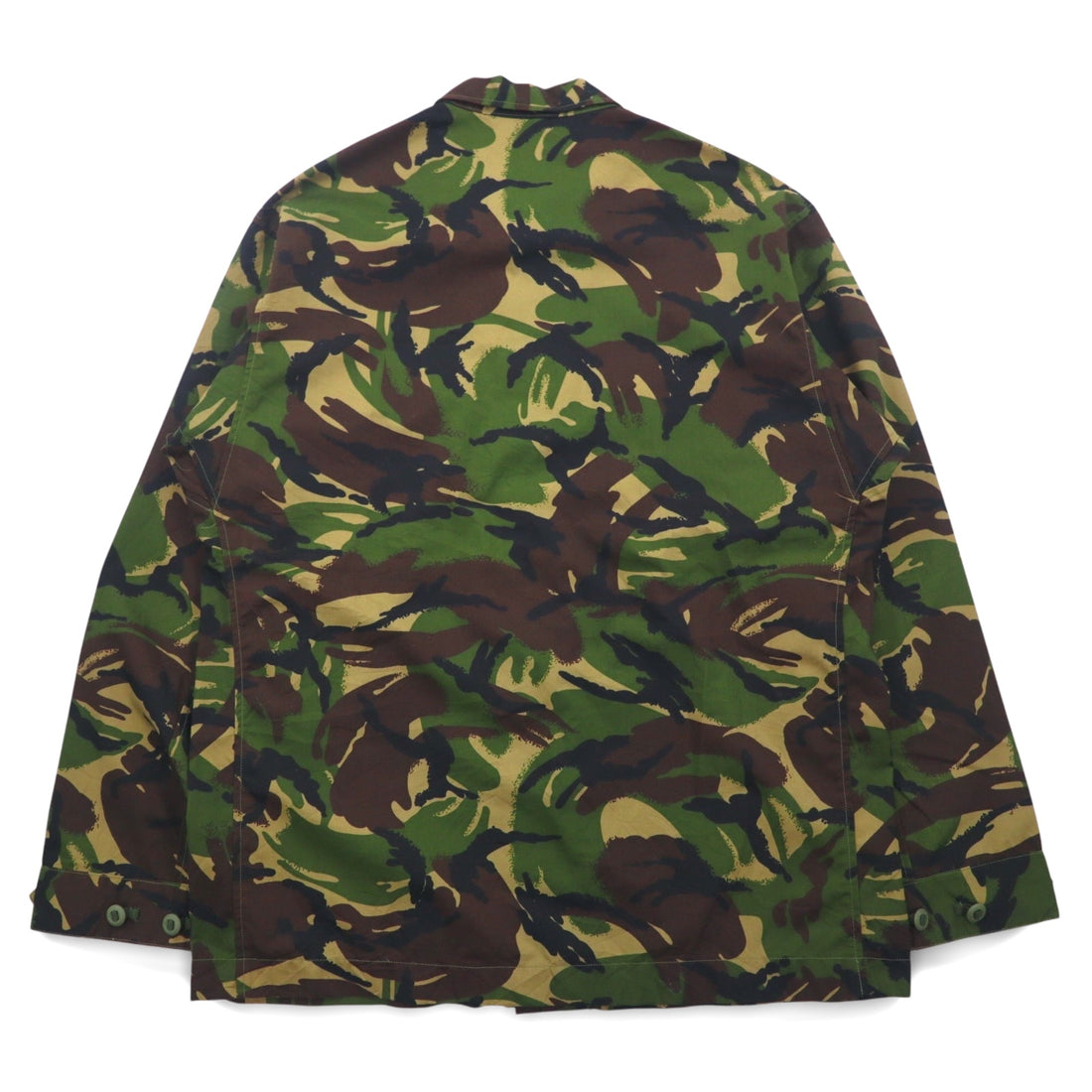 BRITISH ARMY British Army Combat Jacket XXL Khaki Camouflage Woodland Military Lightweight Jacket, Woodland DP 8415-99-503-8779
