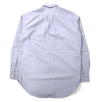 POLO RALPH LAUREN Oxford shirt, size M, blue, cotton, emblem embroidery