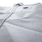 POLO RALPH LAUREN Oxford shirt, size M, blue, cotton, emblem embroidery