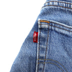 Levi's 511 Slim Fit Denim Pants Size 32 Blue Cotton Stretch Zipper Fly 04511-3247