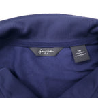 Sean John 00s Track Jacket Jersey XXL Navy Polyester Logo Embroidery Big Size