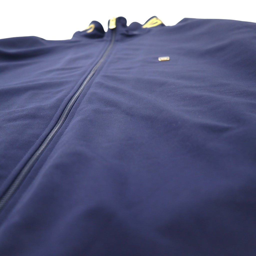 Sean John 00s Track Jacket Jersey XXL Navy Polyester Logo Embroidery Big Size