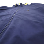 Sean John 00s Track Jacket Jersey XXL Navy Polyester Logo Embroidery Big Size