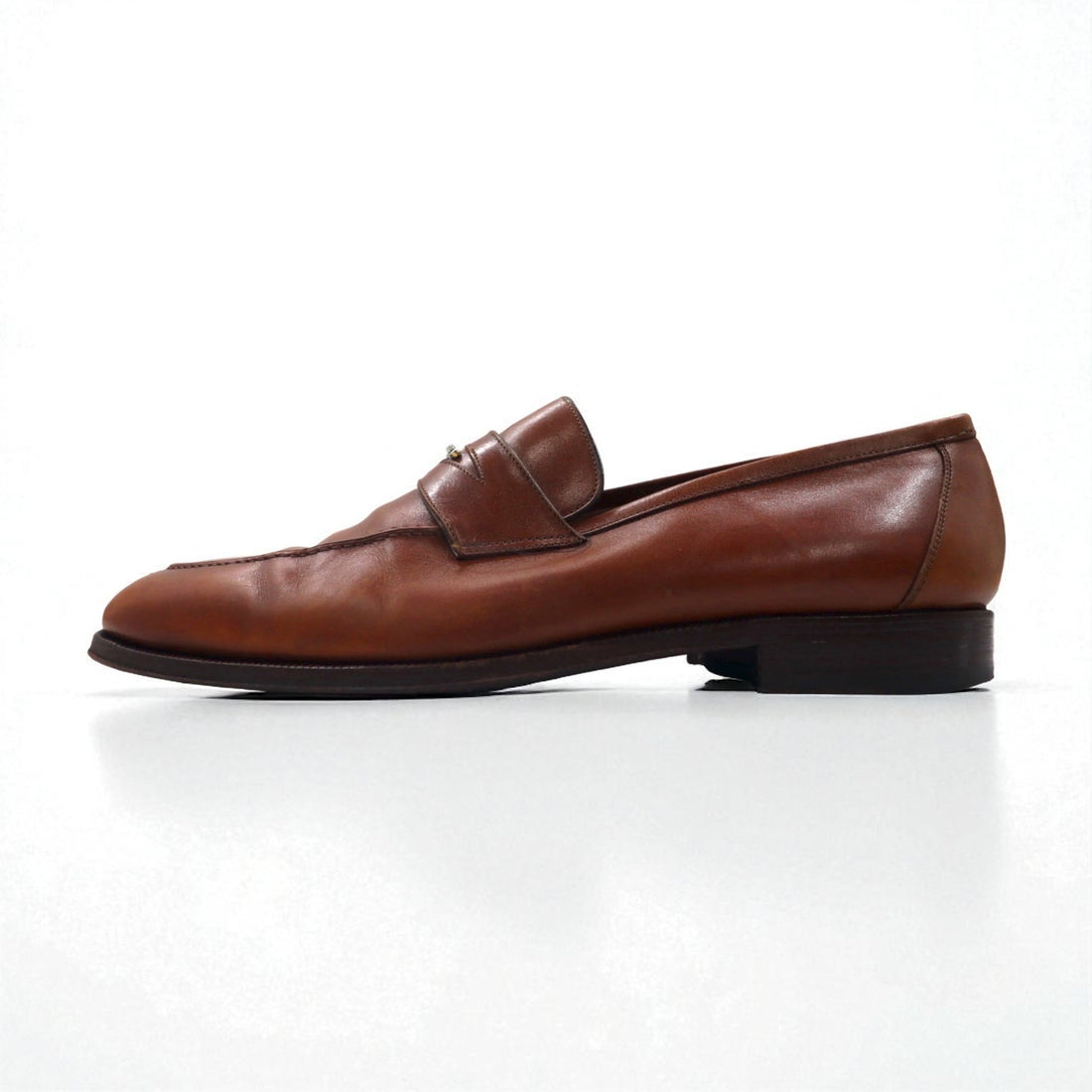 BALLY Italian-made penny coin loafers, dress shoes, size 27.5cm, moccasins, TIZZO