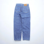 Levi's 90s USA Made 610 Tapered Denim Pants Jeans S Indigo 610-0217 Button Back 525