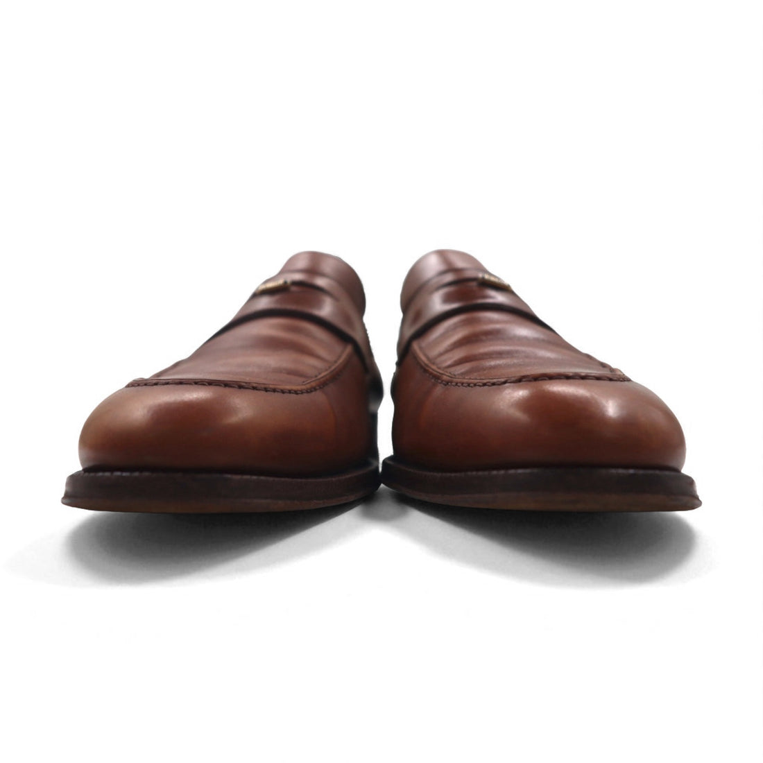 BALLY Italian-made penny coin loafers, dress shoes, size 27.5cm, moccasins, TIZZO