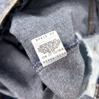 Levi's USA made 80's orange tab chemical wash tapered denim pants size 36 blue cotton zipper fly 40550-0209