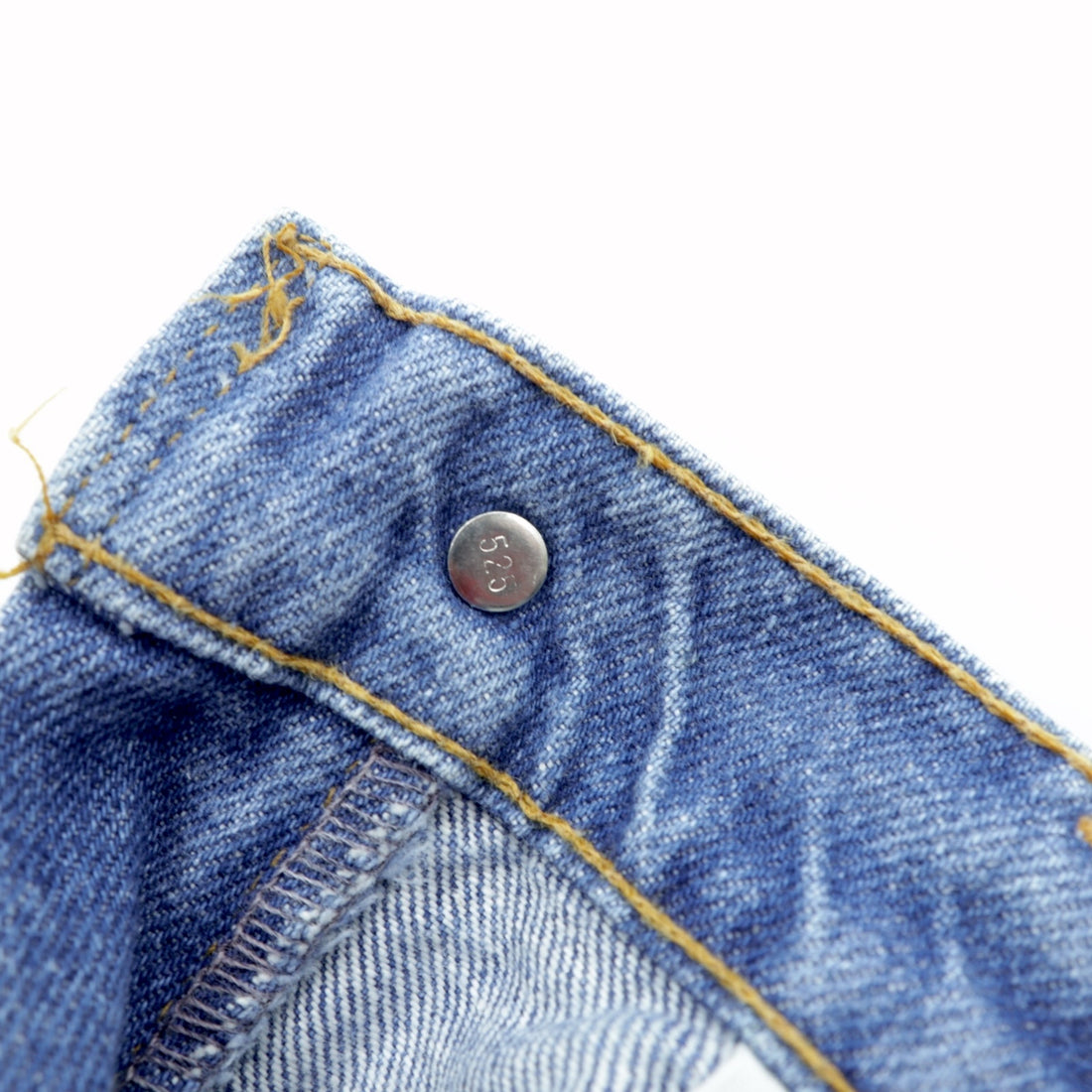 Levi's 90s USA Made 610 Tapered Denim Pants Jeans S Indigo 610-0217 Button Back 525