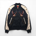 Levi's 2000s Sukajan Souvenir Jacket, Size M, Black, California Embroidery, 70906-34