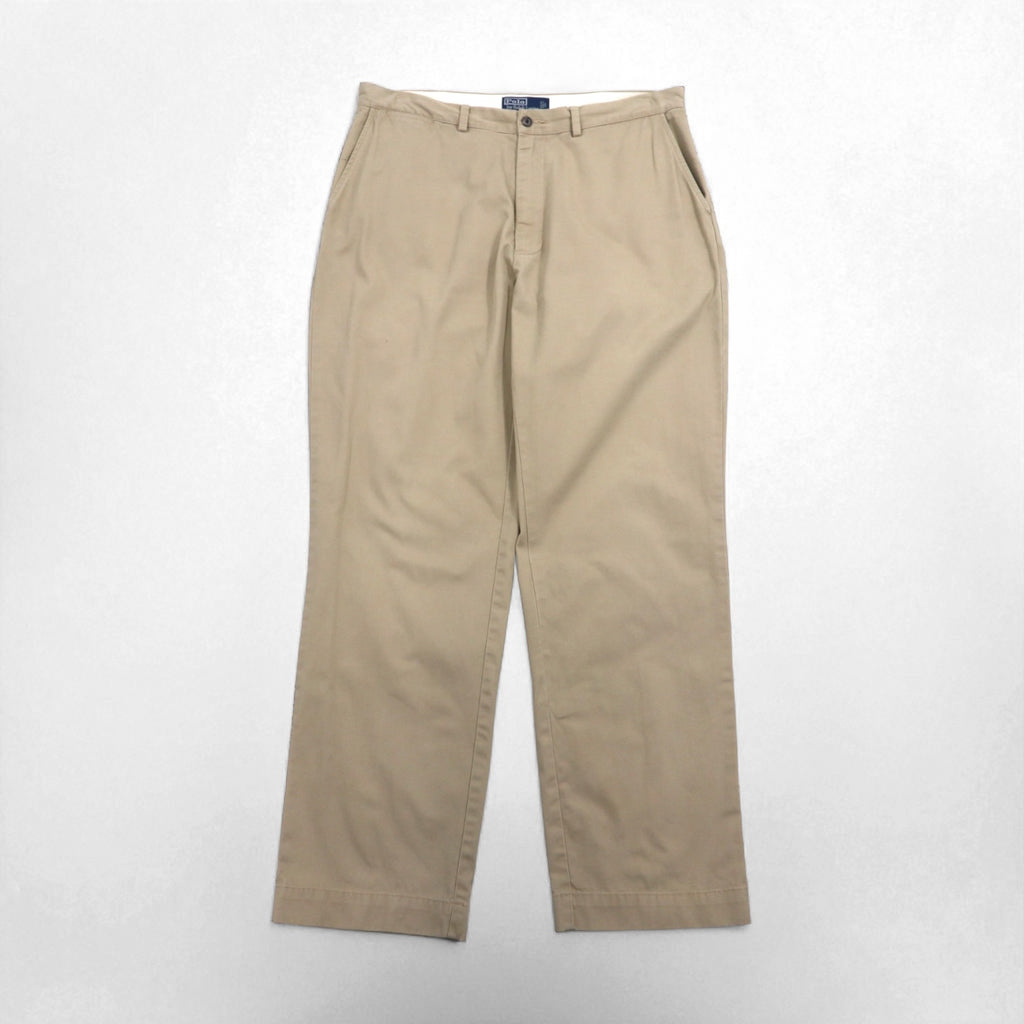 Polo by Ralph Lauren 90年代 ポロチノ クラシック チノパンツ L ベージュ コットン