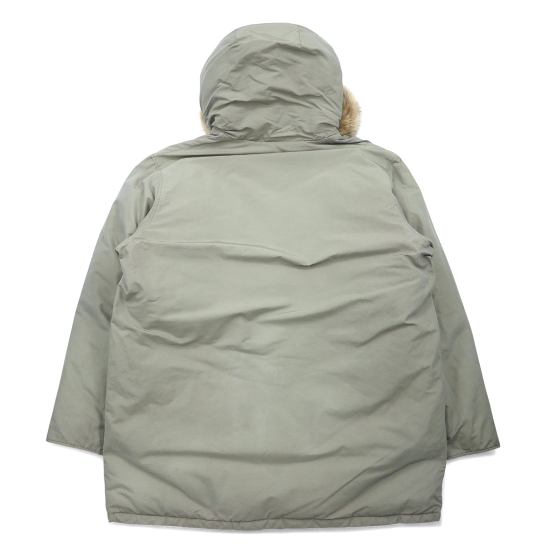 WOOLRICH USA made Arctic Parka ARCTIC PARKA Down jacket XL Grey Polyester Double zip