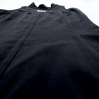 FENDI FF Logo Sleeveless Dress High Neck Dress 42 Black Back Zip Stretch Made in Italy