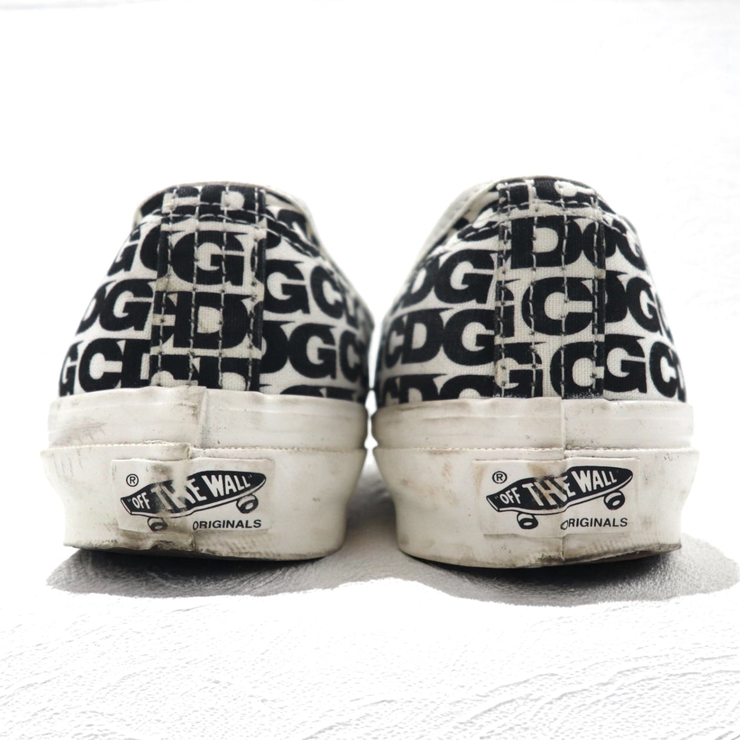 CDG ( COMME des GARCONS ) × VANS オーセンティック AUTHENTIC LX CDG BLANC DE BLANC BLACK スニーカー 27cm ホワイト