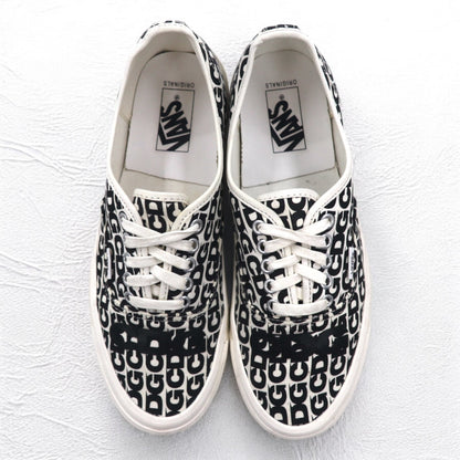 CDG ( COMME des GARCONS ) × VANS オーセンティック AUTHENTIC LX CDG BLANC DE BLANC BLACK スニーカー 27cm ホワイト
