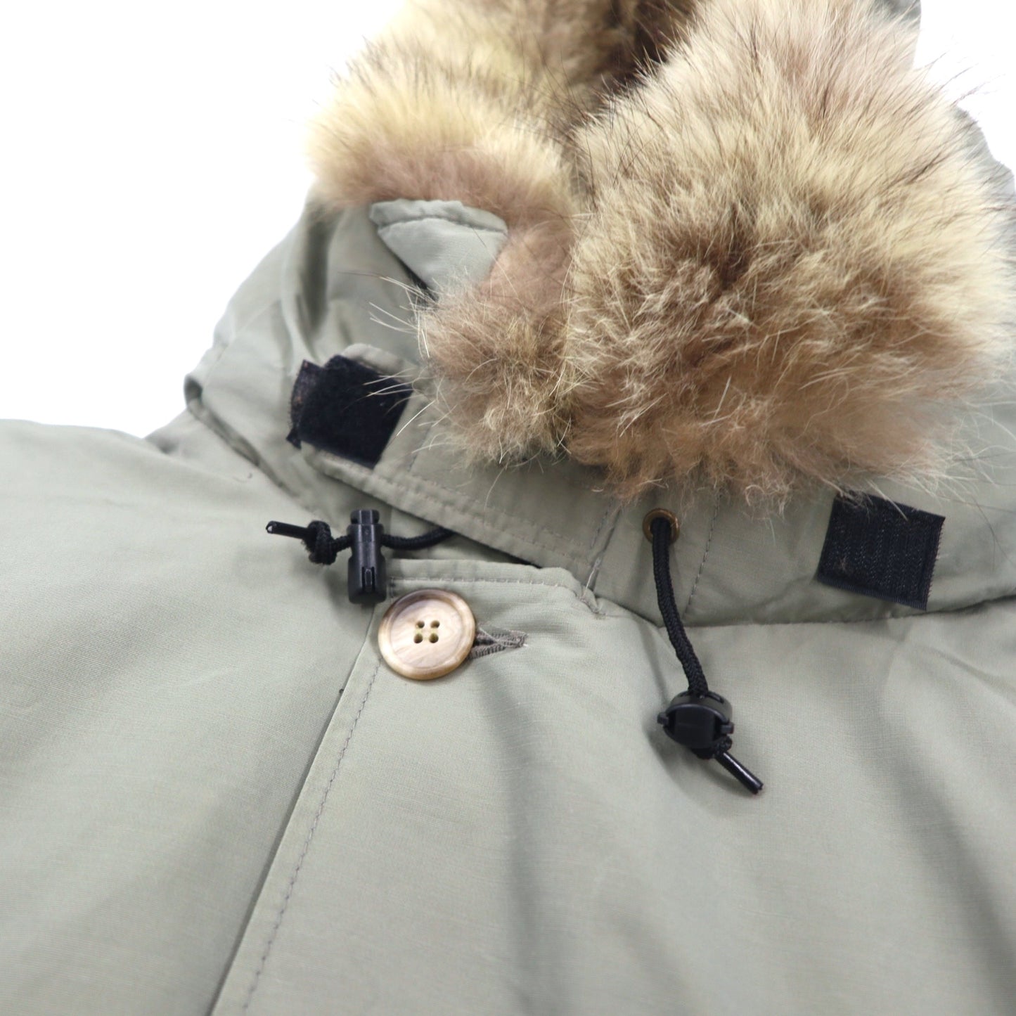 WOOLRICH USA製 アークティックパーカ ARCTIC PARKA ダウンジャケット XL グレー ポリエステル ダブルジップ