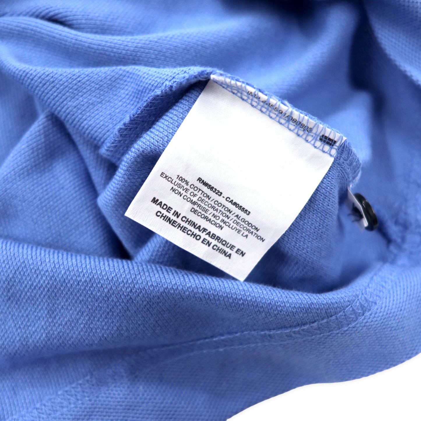 NIKE GOLF ポロシャツ XXL ブルー コットン ビッグサイズ 未使用品