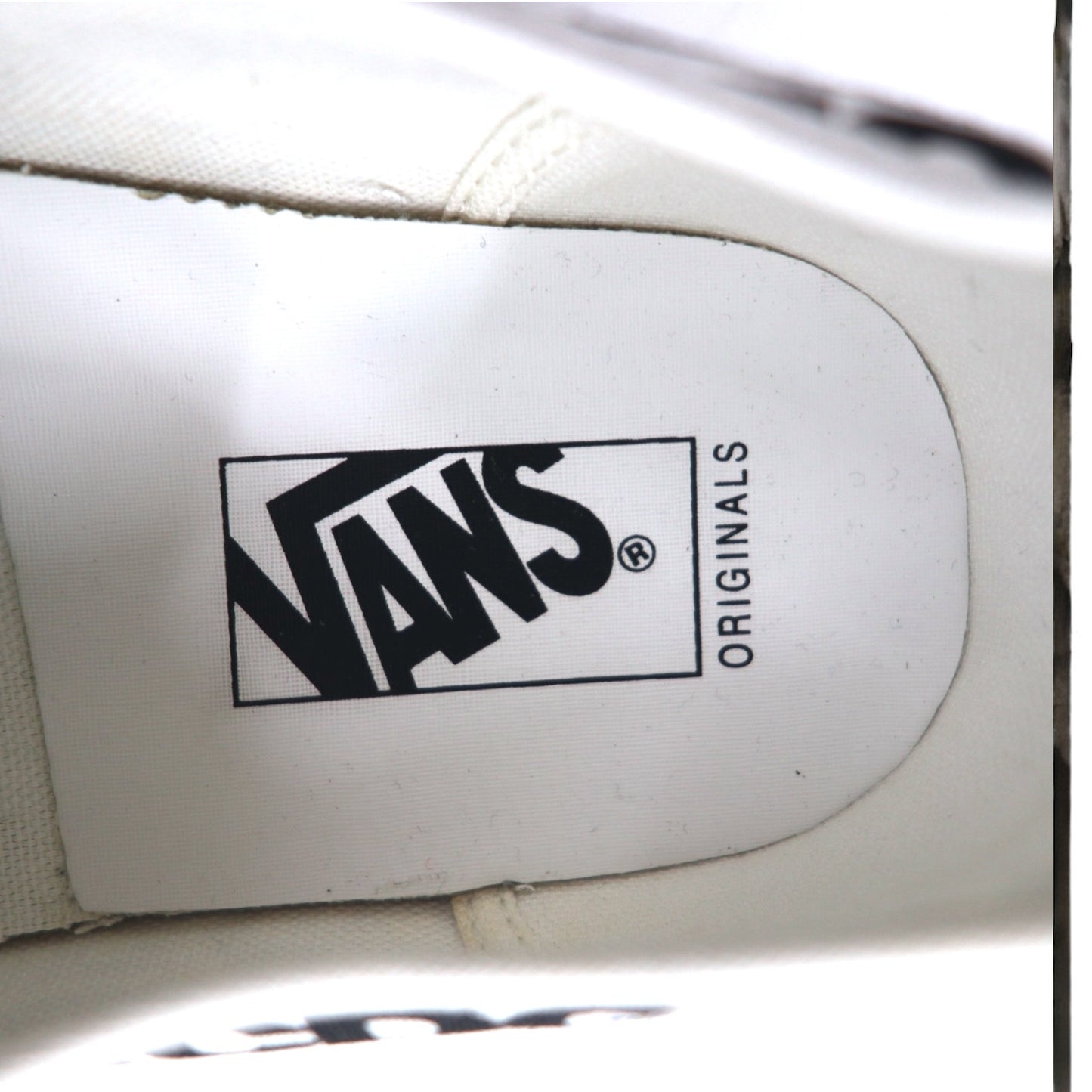 CDG ( COMME des GARCONS ) × VANS オーセンティック AUTHENTIC LX CDG BLANC DE BLANC BLACK スニーカー 27cm ホワイト