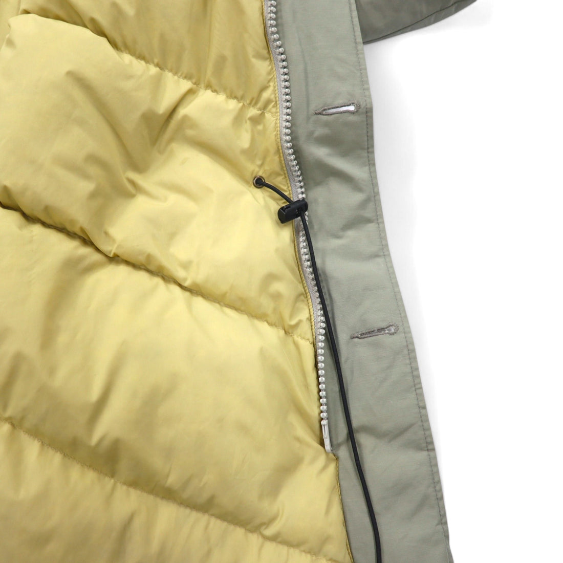 WOOLRICH USA made Arctic Parka ARCTIC PARKA Down jacket XL Grey Polyester Double zip