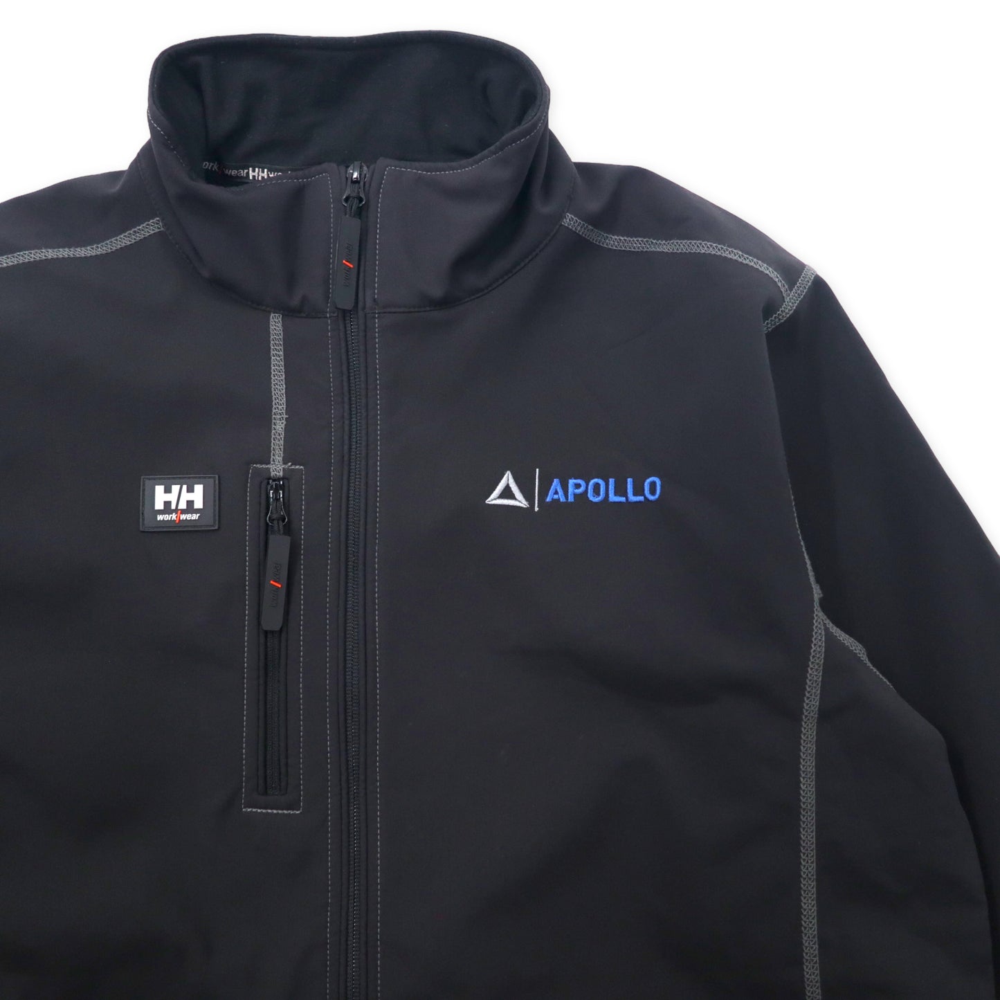 HELLY HANSEN WORKWEAR フリースライニング ソフトシェルジャケット L ブラック ポリエステル APOLLO