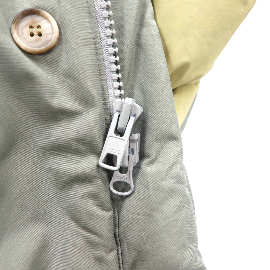 WOOLRICH USA made Arctic Parka ARCTIC PARKA Down jacket XL Grey Polyester Double zip