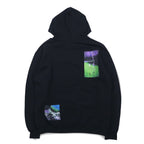 FLAGSTUFF Graphic Pullover Hoodie M Black F-LAGSTUF-F LABO HOODIE 19SS-FS-41