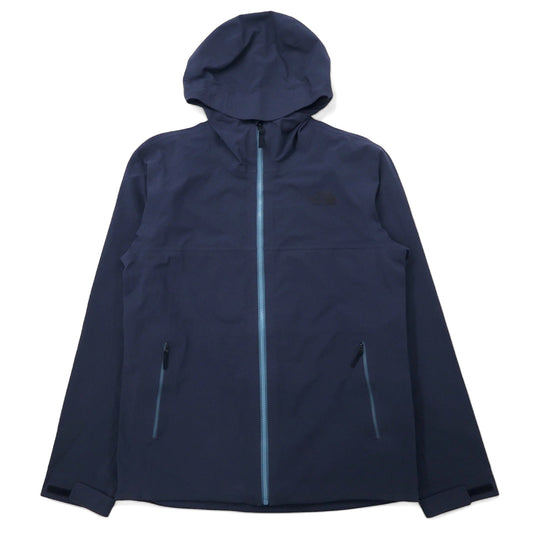 THE NORTH FACE マウンテンパーカー M ネイビー ポリエステル ストレッチ DRYVENT 防水 透湿 BARR LAKE JACKET NF0A7QWT