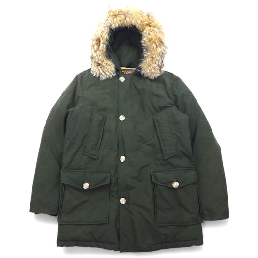 WOOLRICH アークティックパーカ ARCTIC PARKA ダウンジャケット L カーキ ポリエステル ダブルジップ