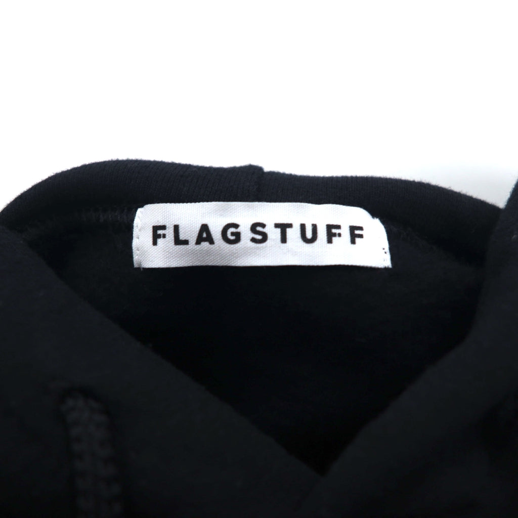 FLAGSTUFF Graphic Pullover Hoodie M Black F-LAGSTUF-F LABO HOODIE 19SS-FS-41