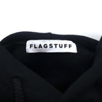 FLAGSTUFF Graphic Pullover Hoodie M Black F-LAGSTUF-F LABO HOODIE 19SS-FS-41