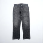 LEVI'S PREMIUM 511 ビッグE 復刻 ブラック デニムパンツ ジーンズ S ブラック レザーパッチ