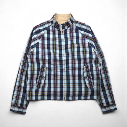 Polo Ralph Lauren 90s Reversible Swing Top Harrington Jacket, Size XL, Check, Small Pony Embroidery
