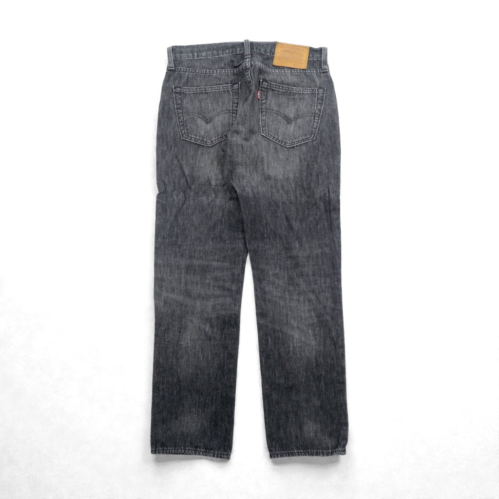 LEVI'S PREMIUM 511 ビッグE 復刻 ブラック デニムパンツ ジーンズ S ブラック レザーパッチ