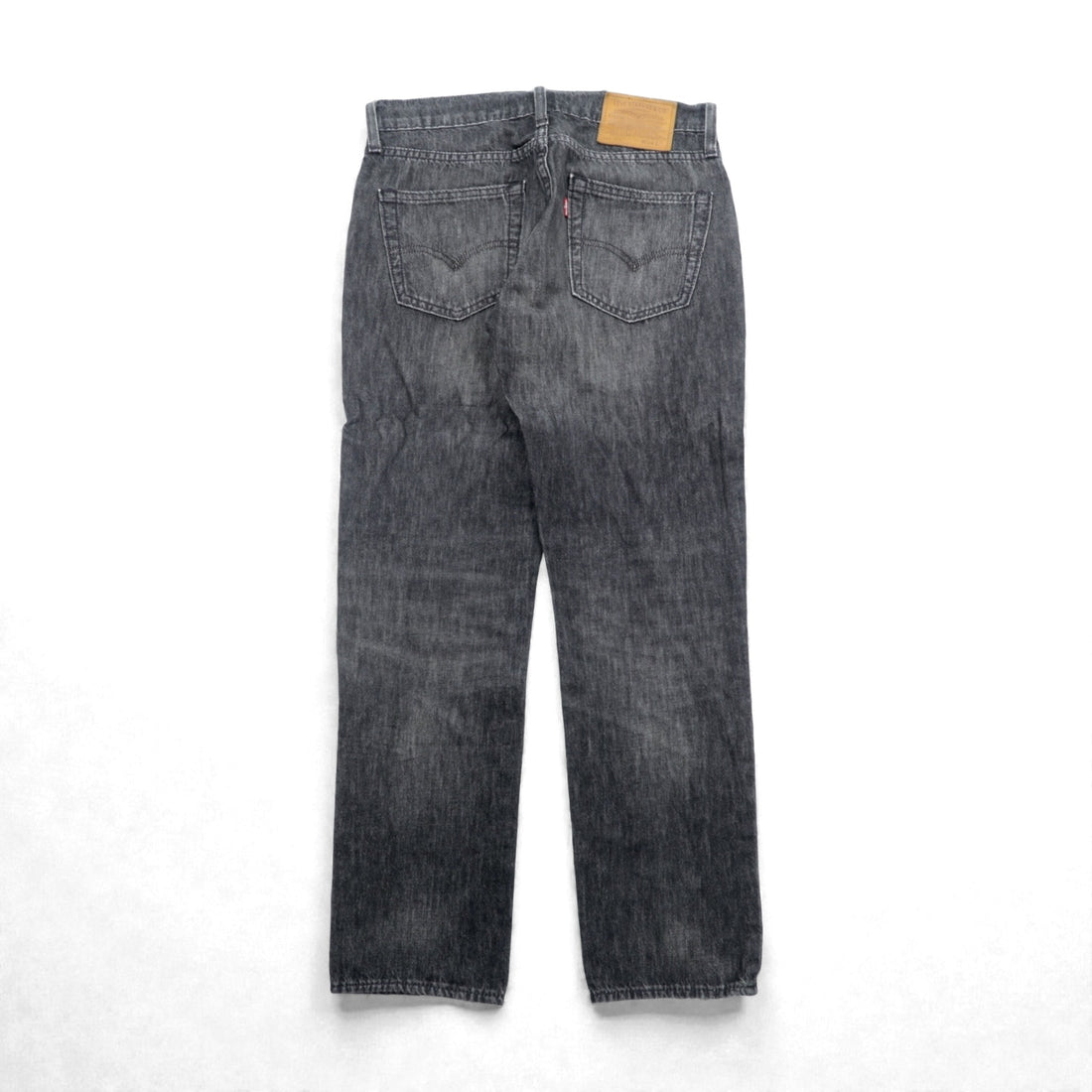 LEVI'S PREMIUM 511 ビッグE 復刻 ブラック デニムパンツ ジーンズ S ブラック レザーパッチ
