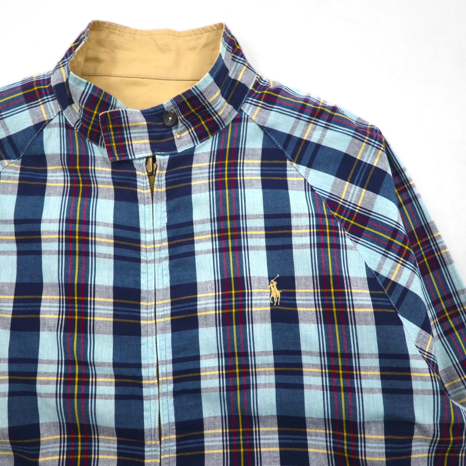 Polo Ralph Lauren 90s Reversible Swing Top Harrington Jacket